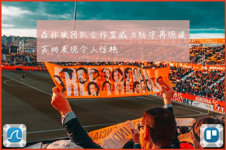 森林狼团队合作显威力防守再现道苏姆表现令人惊艳